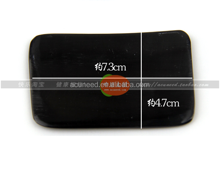 Buffalo Horn Jade Guasha Tools Massage Guasha Board Horn