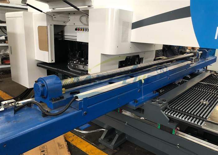 Cabinet Industry CNC Turret Punching Machine 20 Ton 1250×5000 Working Table