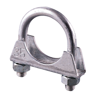 Carbon/Stainless Steel Single-side Bracket U Bolt Clamp Support Bracket for Mast Pipe Connection Assembly
