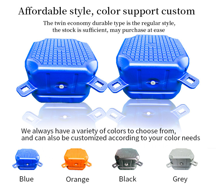 Sturdy HDPE Floating Dock System With 350kg/Sqm Load Capacity Lightweight Jetski Dock Design