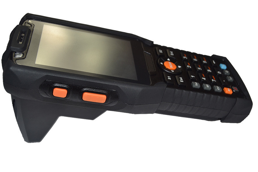 Industrial PDA Handheld UHF RFID Reader ISO18000 - 6C Fast Reading 865-928mhz