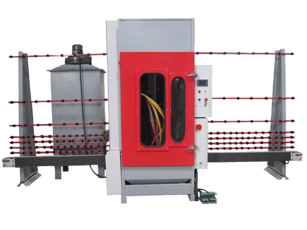 Manufacturer Supply Glass Processing Dustless Sandblasting Machine