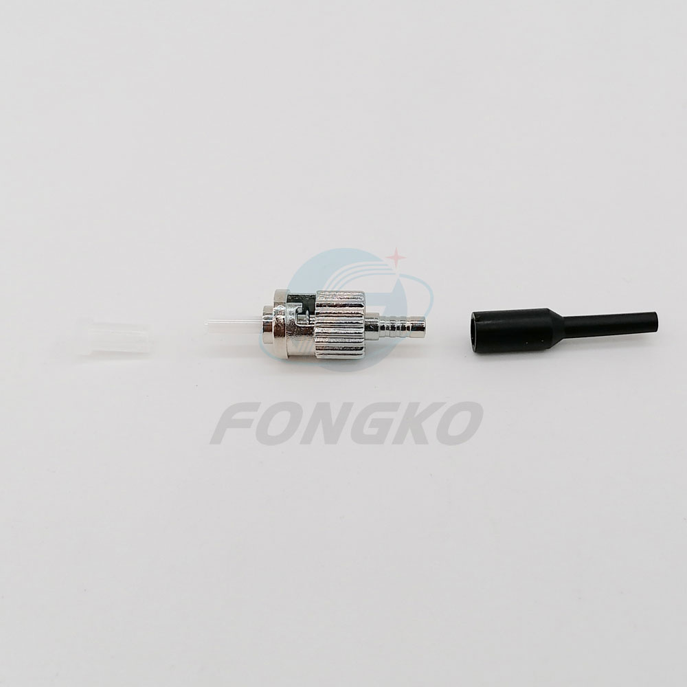 0.9mm Fiber Optic Connector Kit ST To UPC ST To APC Connectors