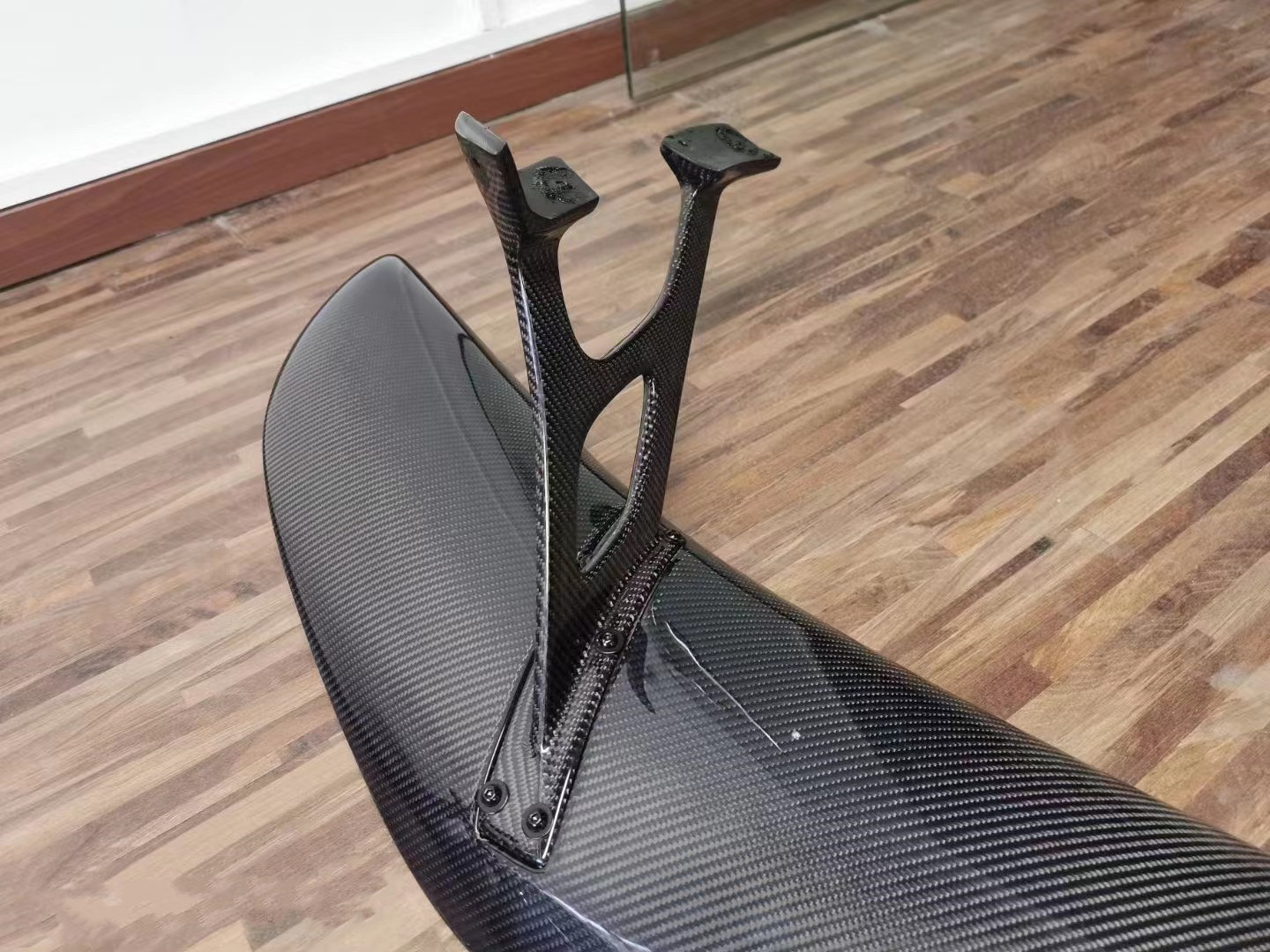 Auto Parts for Mercedes C63 Coupe Carbon Fiber Spoiler W205 C63 C63S Upgraded IMP-style GT Tail Spoiler