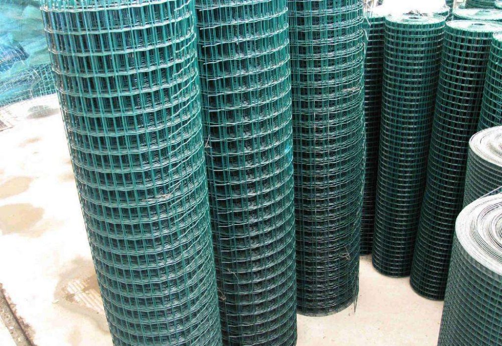 2m Height PVC Coated Welded Wire Mesh for Fence Plant(Guangzhou Factory)