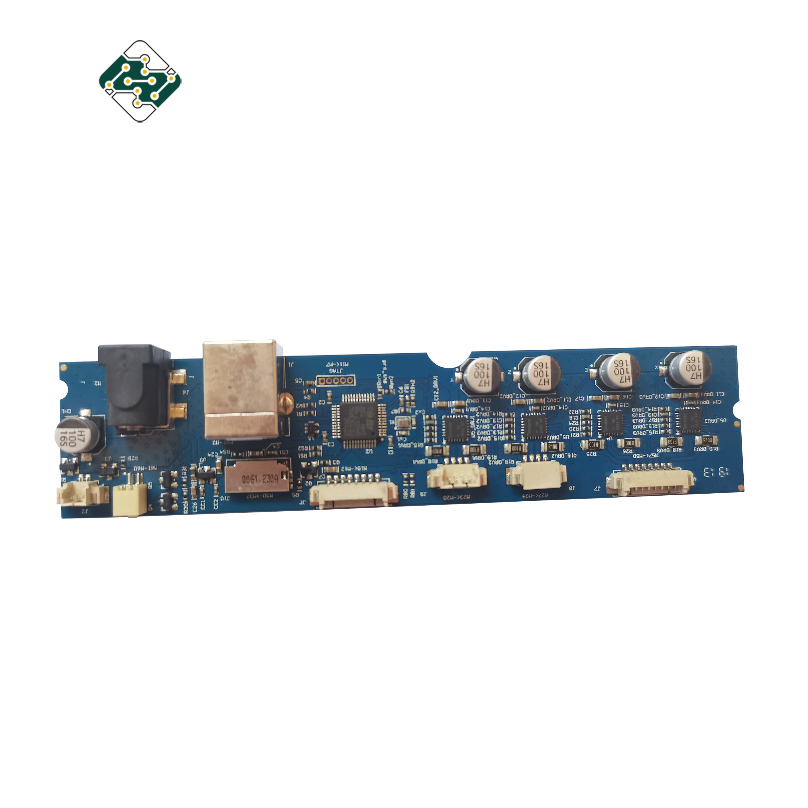1-28 Layers PCBA Circuit Board Multipurpose Green Yellow Red Solder Mask