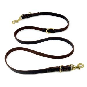 Buy cheap Multifunctional Genuine Leather Dog Leash Adjustable Durable Versatile product
