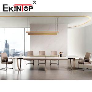 Buy cheap Nordic Solid Wood Meeting Table , Multi Person Conference Room Desk OEM ODM product