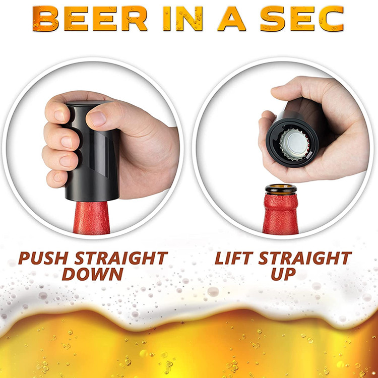 Food Grade Plastic Beer Bottle Opener Dishwash Safe Coated