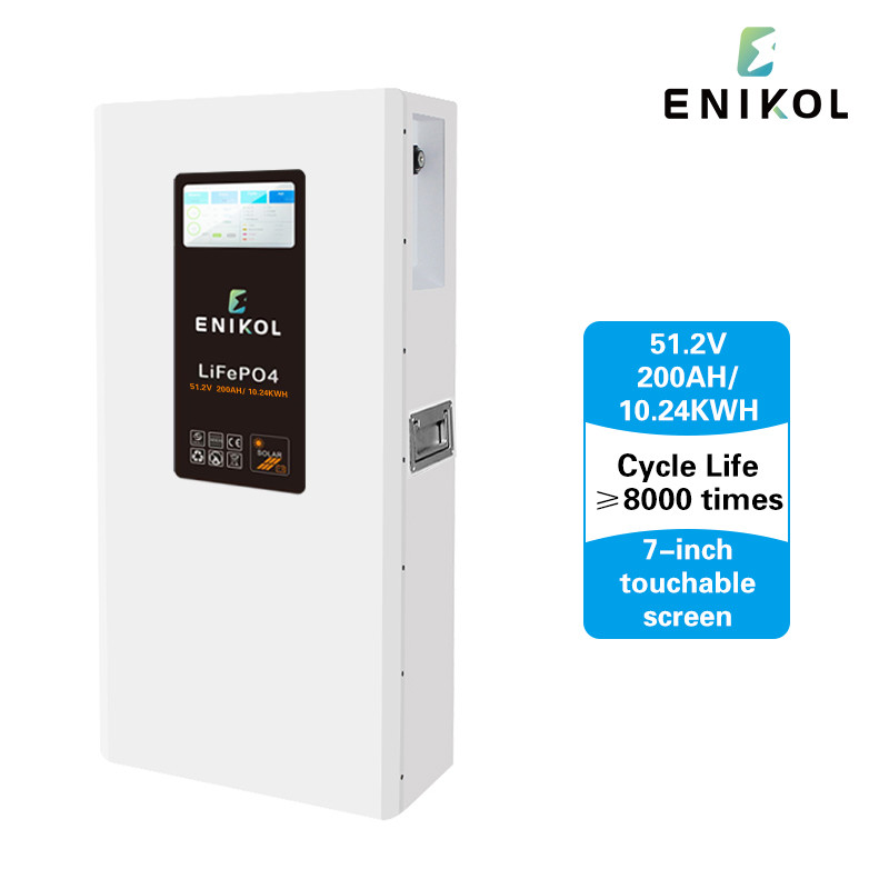 Lithium Solar Home Energy Storage 51.2V 300Ah Wall Mounted LiFePo4 Battery with Built In BMS