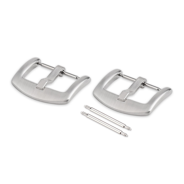 304l 316l Stainless Steel Watch Buckle Brushed Finish 16 18 20 22 24 26mm