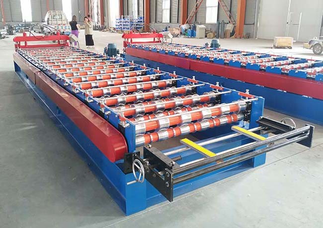 aluminum corrugated plate production line Sheet Metal Roll Forming Machines