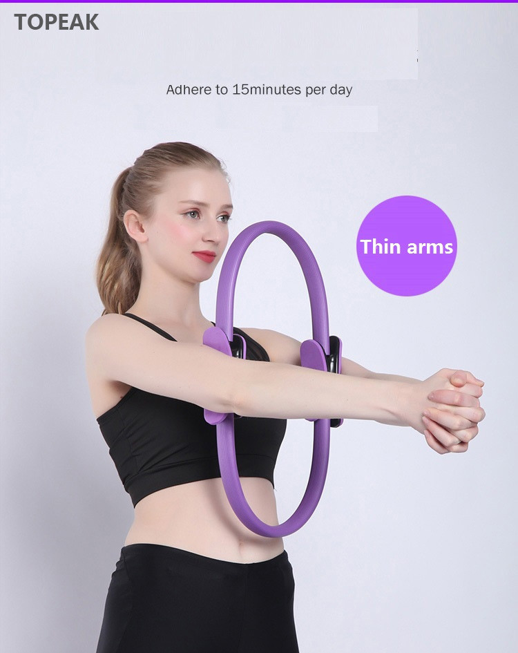 Exercise Magic Circle Pilates Ring 14 Inch 0.5kg Superior Toning Inner Outer Thighs