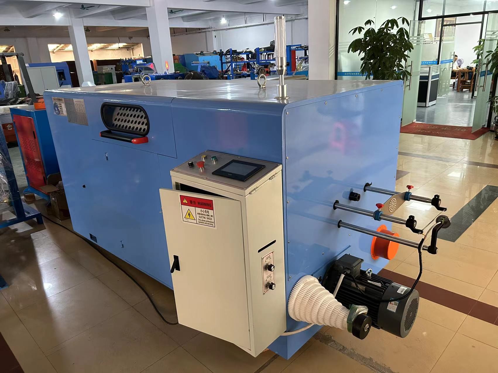 2500RPM Double Twist Stranding Machine 630mm High Speed Bunching Machine