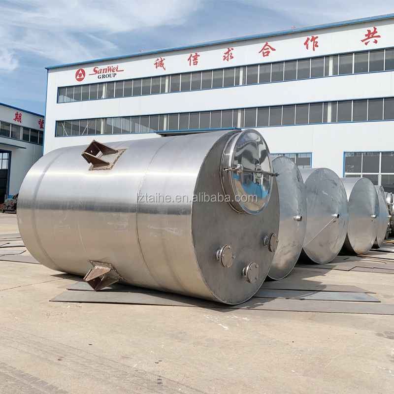 Safe 100L 200L 500L 1000L 1500L 2000L Stainless Steel Movable Chemical Storage Tank Equipment with Wheels