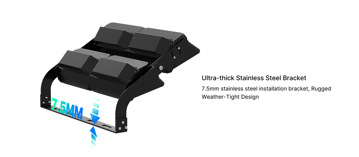 250w / 300w LED Sports Field Floodlight Smart Wireless Control