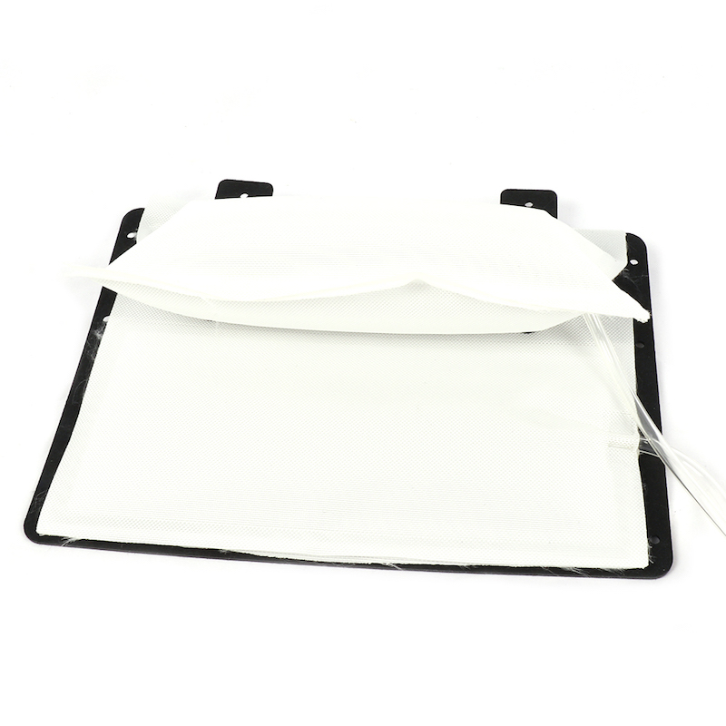 Car seat modification parts recessed pneumatic car seat lumbar Cushion for backrest car seat air waist lumbar