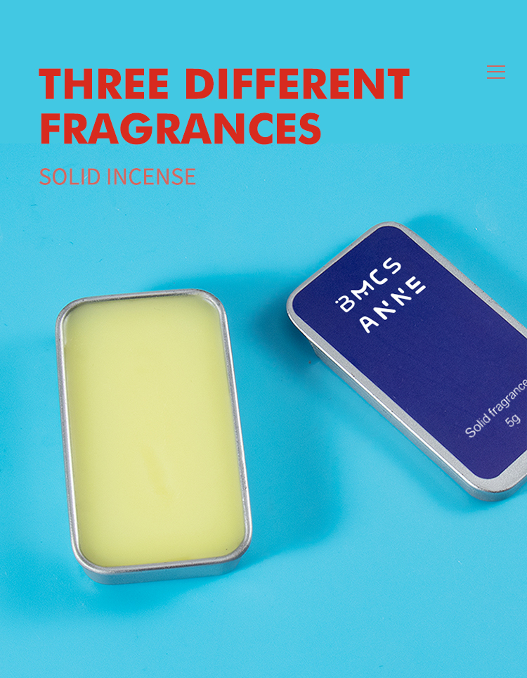 Floral 10g Fragrance Balm Solid Perfume For Women And Man