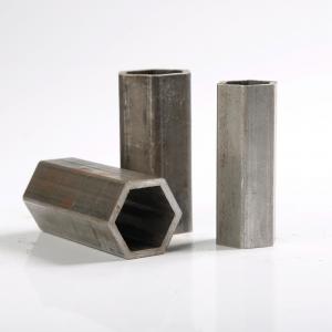 China Black / Silver White Shaped Pipe , Outside 6mm - 76mm Hexagon Steel Pipe on sale