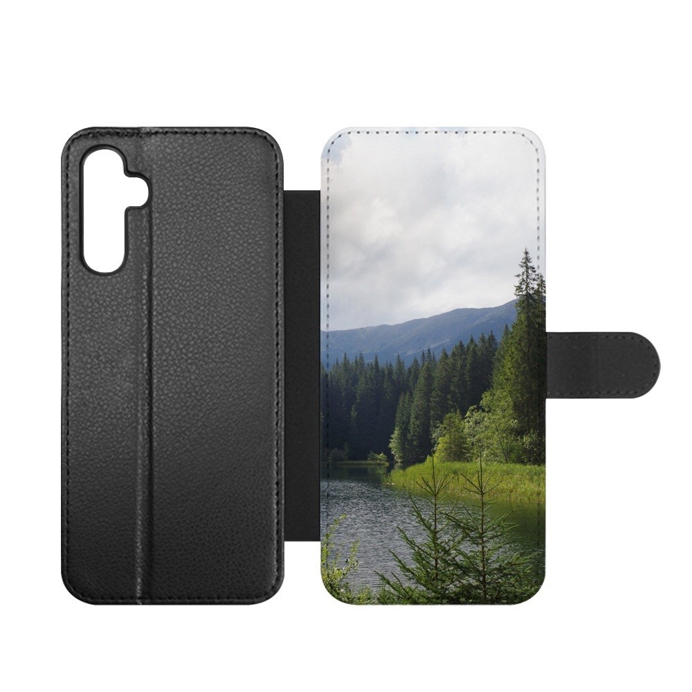 Sublimation Printing Flip Leather Card Wallet Stand Cover for SamSung S24 S23 S22