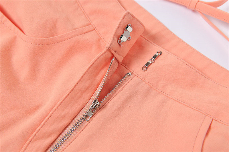 Thick 2 Piece Casual Pants Set Short T Shirt High Waist Straight Leg Pants Suit