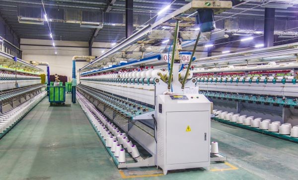 Raw White Spun Polyester Thread 100% Sinopec Yizheng Material