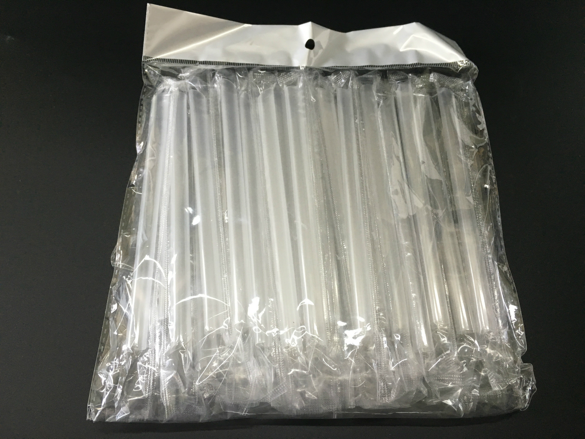 sale clear straight plastic drinking straws diameter 8mm length 140mm