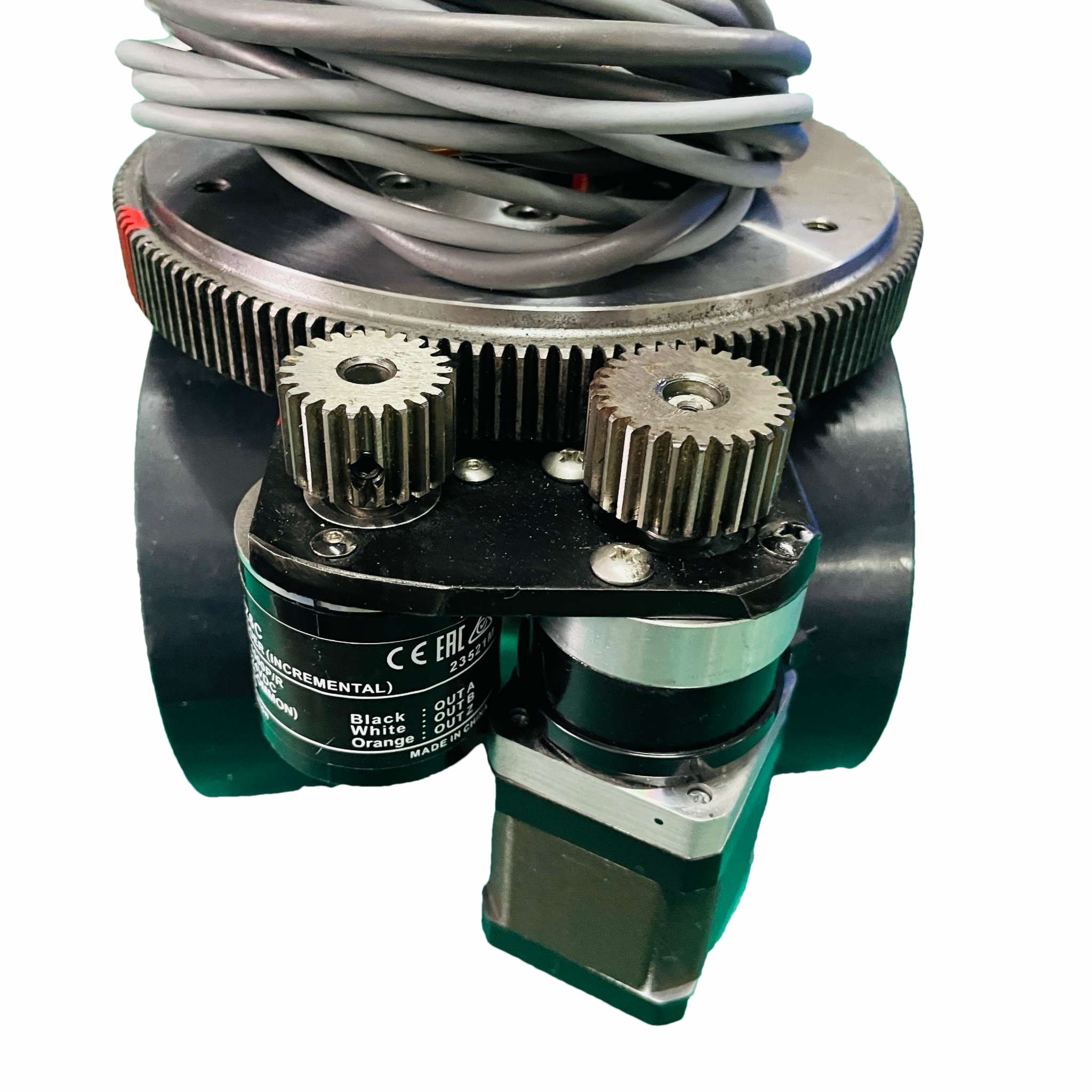 400W Built In Motor Controller Gearbox AGV Drive Wheel Service Robot Use