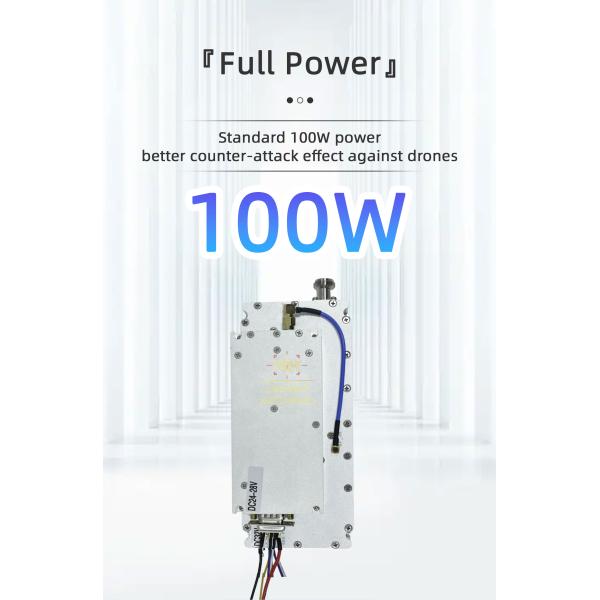 LDSK-TZ-KGAN-100w VCO Anti Drone 100W 1500-2500MHz Signal Generator GAN Module for DJI RF Power Amplifier Drone Defense