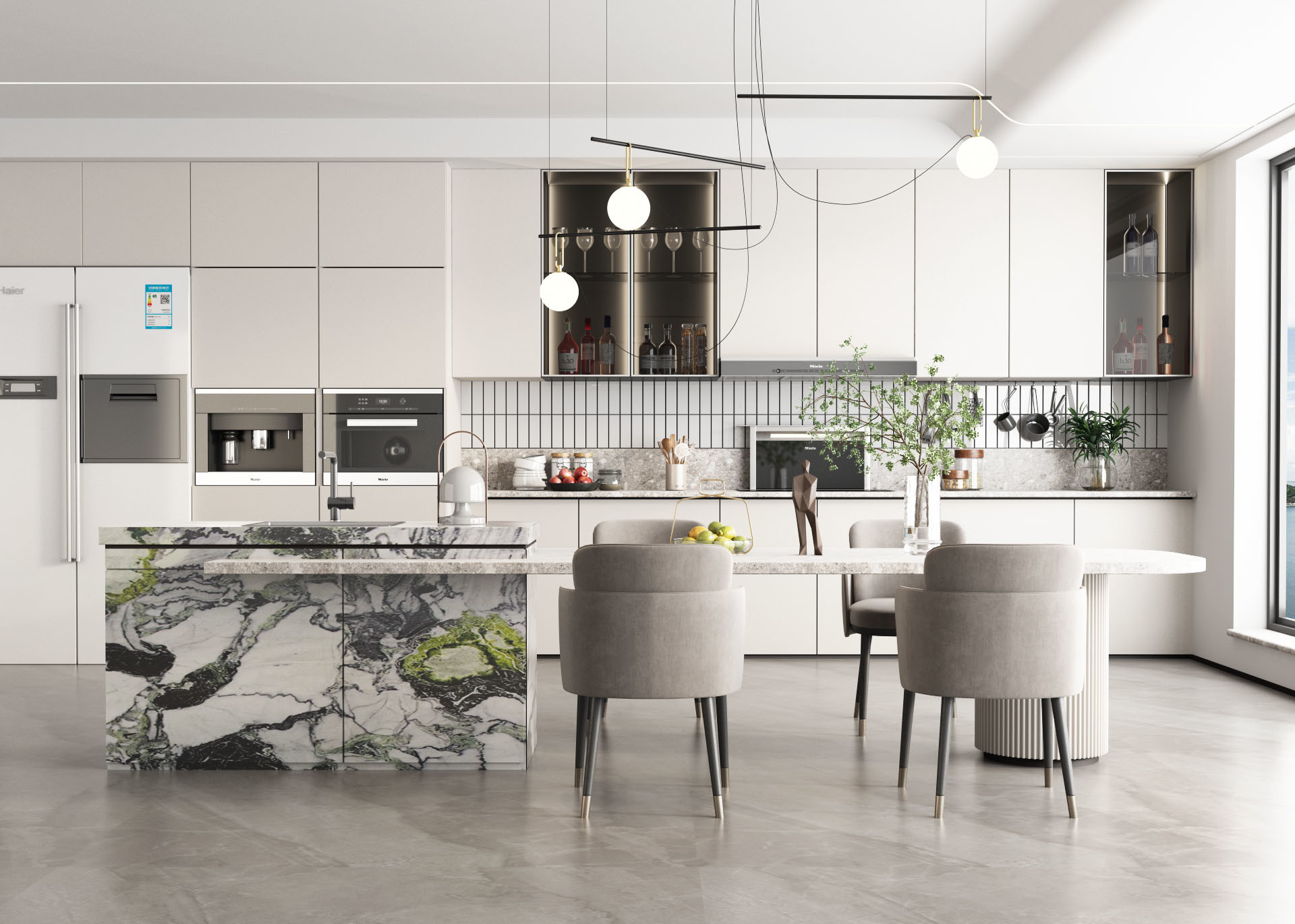 Modular Kitchen Cabinets With Corner Cabinets , Simple And Base Cabinets