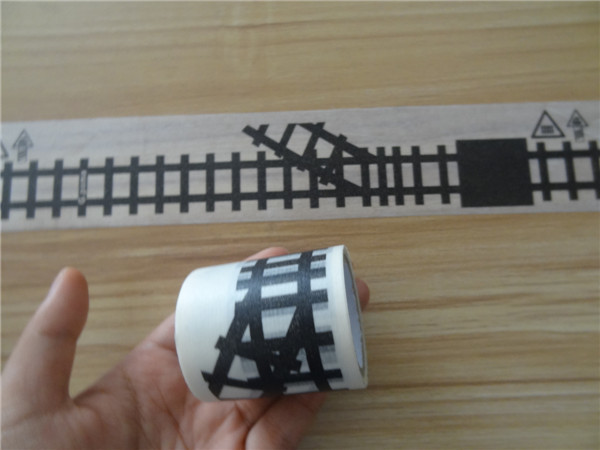 No Residue Washi Paper Tape , Repeat Sticker Thin Masking Tape For Kids Toy Car