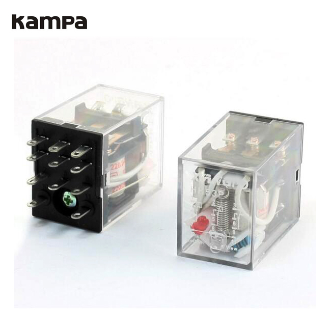 12VDC MY3NJ HH53P General Purpose Power Relays Electromagnetic 3NO3NC 11 PIN LED with base