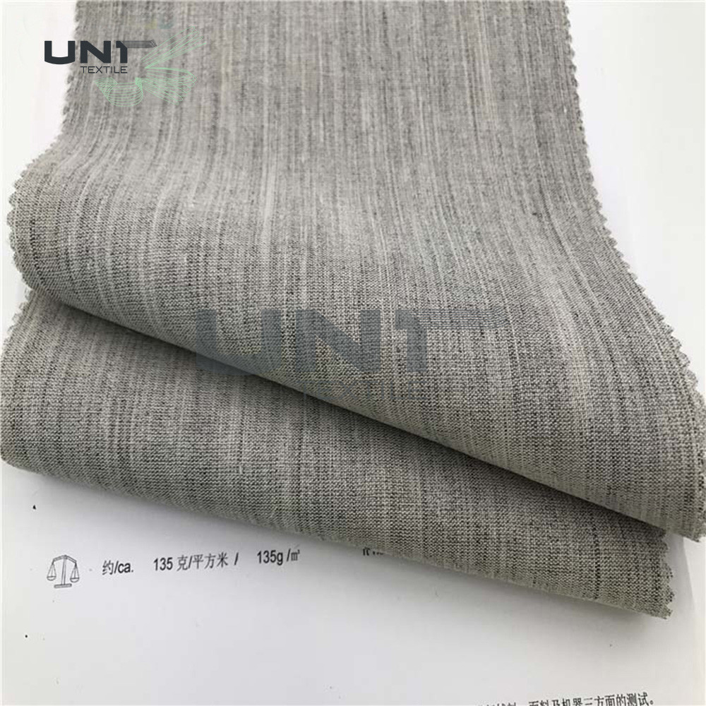 Chest Canvas Hair Interlining Canvas Men'S Wear Lining Hair Interlining Goat Hair With Good Elasticity Suit Fabric For M