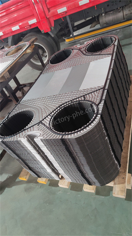 Industry Vicarb Heat Exchanger Plates Stainless Steel Material ISO