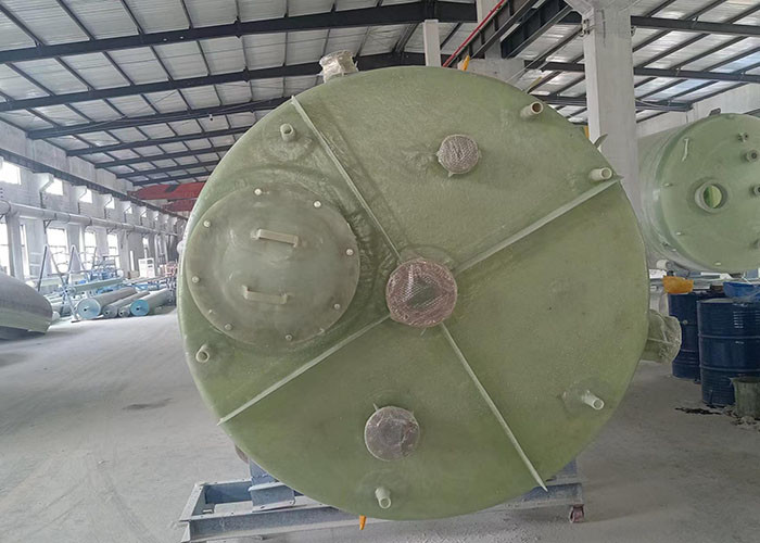 1600mm Antiseptic Frp Water Treatment Tank Cross Wound Cylindrical 11m3