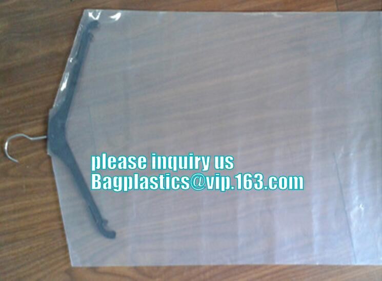 garment packaging bag cover dry clean poly garment bag rolls,laundry dry cleaning garment bag,Clear Polythene 21x4x54'',