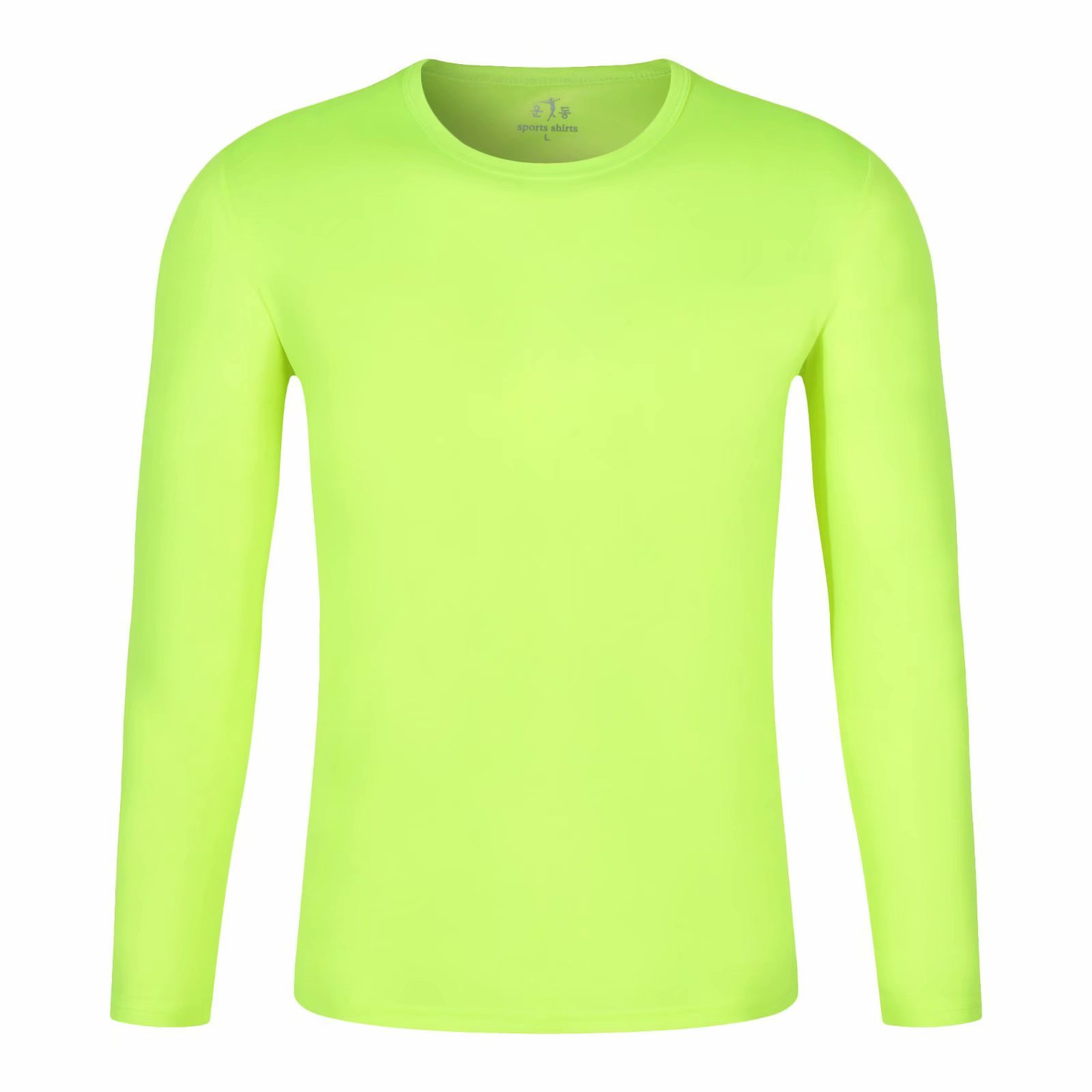 Hot sale Men women blank top longT-shirt Customized Logo printing heatransfer Private Label customized accepted any logo