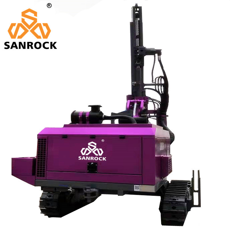 Mining Blast Hole Drilling Rig Equipment Portable Hydraulic DTH Drilling Rig Machine