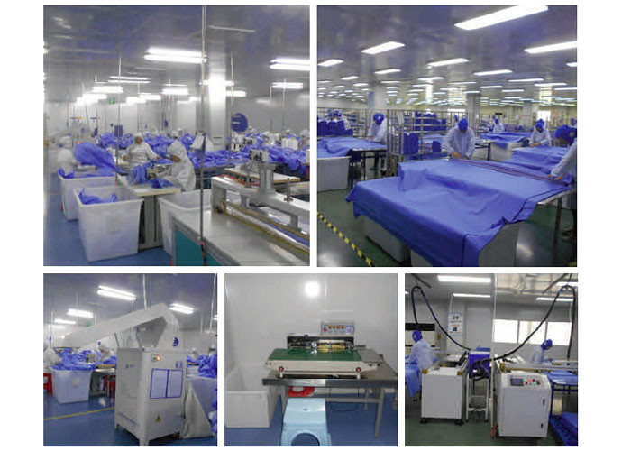 Anti Bacterial Medical Protective Coverall , Disposable Body Suit S/M/L/XL
