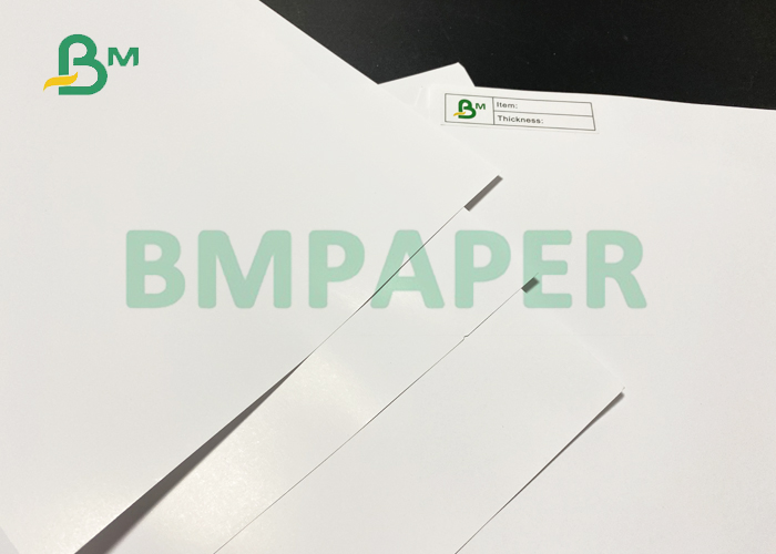 102 * 70 Two Sides glossy Super White C2S Art Paper For Magazine