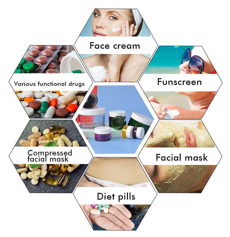 Facial Mask Empty Lotion Jars 80ml 100ml 150ml 200ml