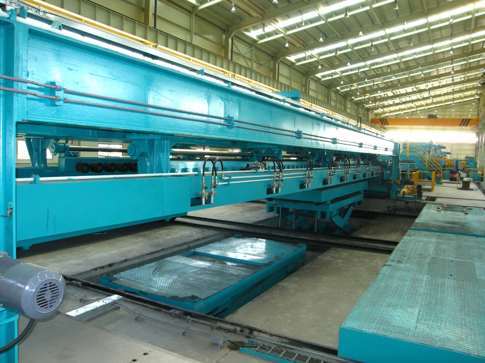 200-120000 Steel Structure Metal Coil Uncoiling Leveling Mobile Shear Assembly Line