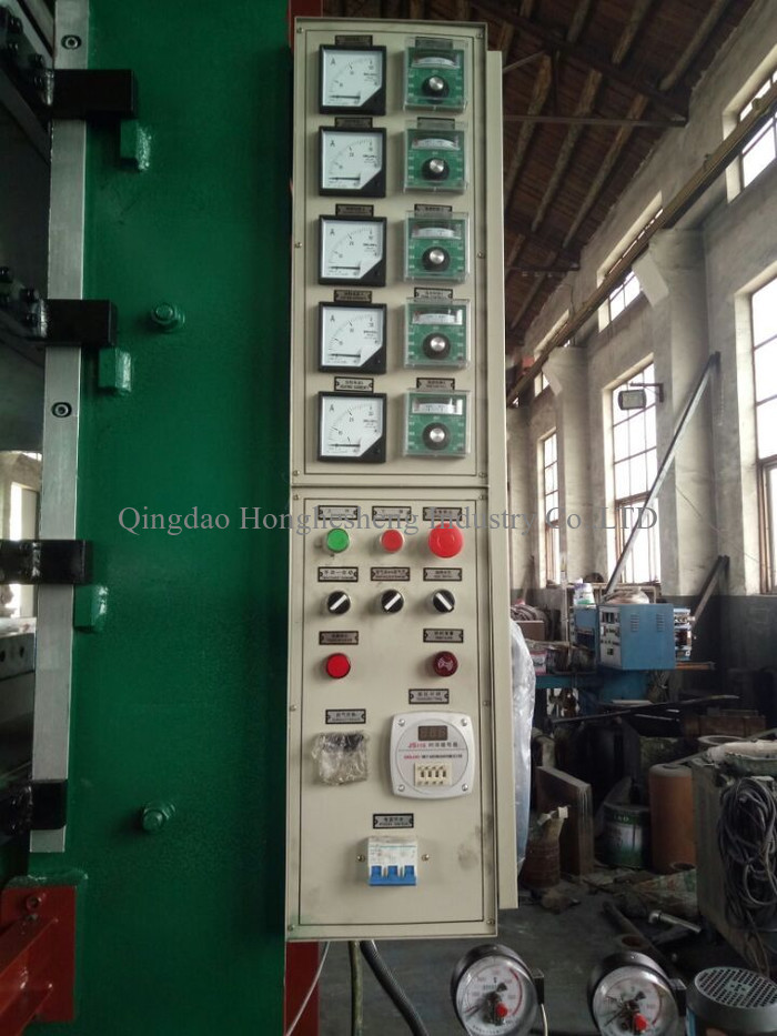 250T Rubber Tile Making Machine 800x800mm 1000x1000mm Hot Press Machine