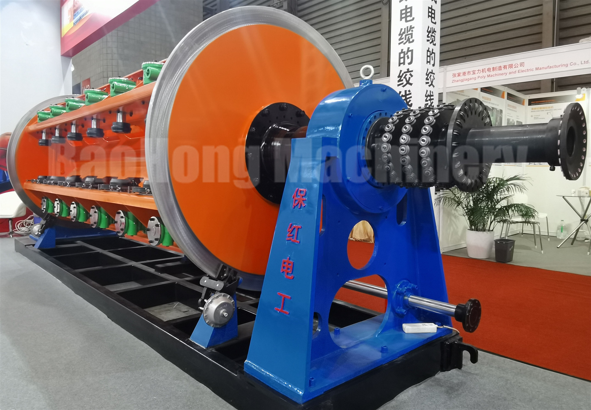 Steel Rigid Stranding Machine / Cable Stranding Machine For ACSR Moose Conductor