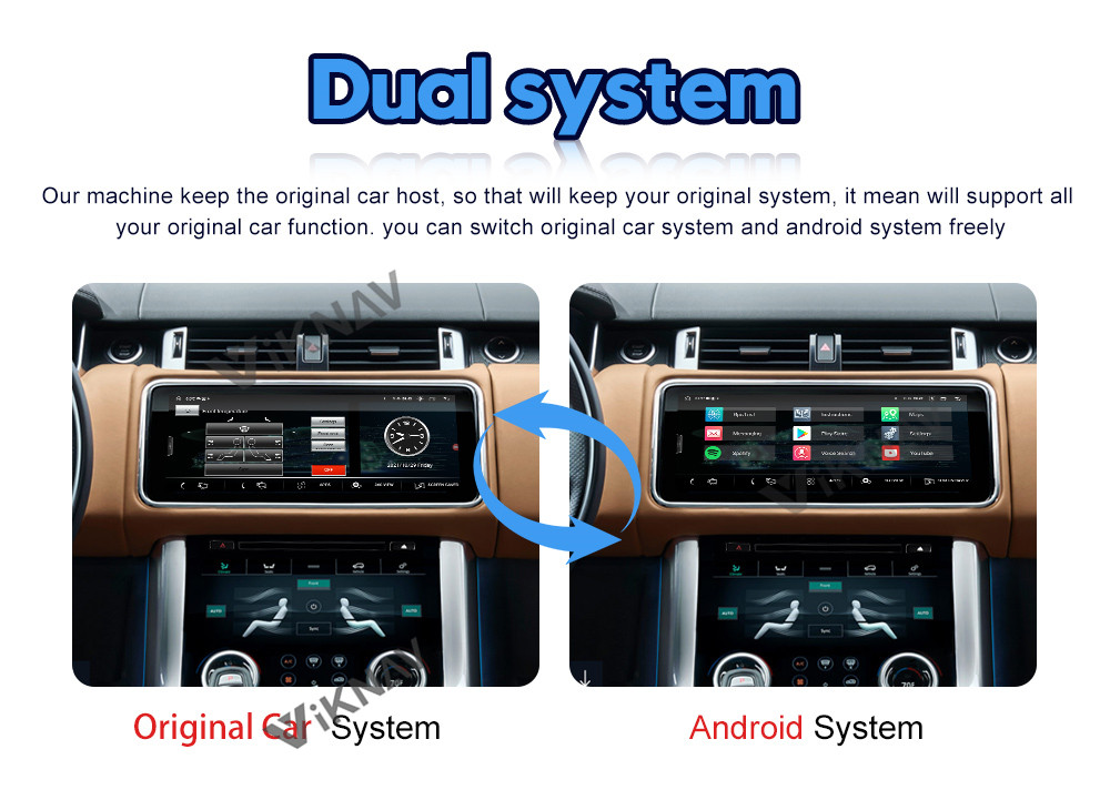range rover L494 sport touch screen Car radio climate Control Panel