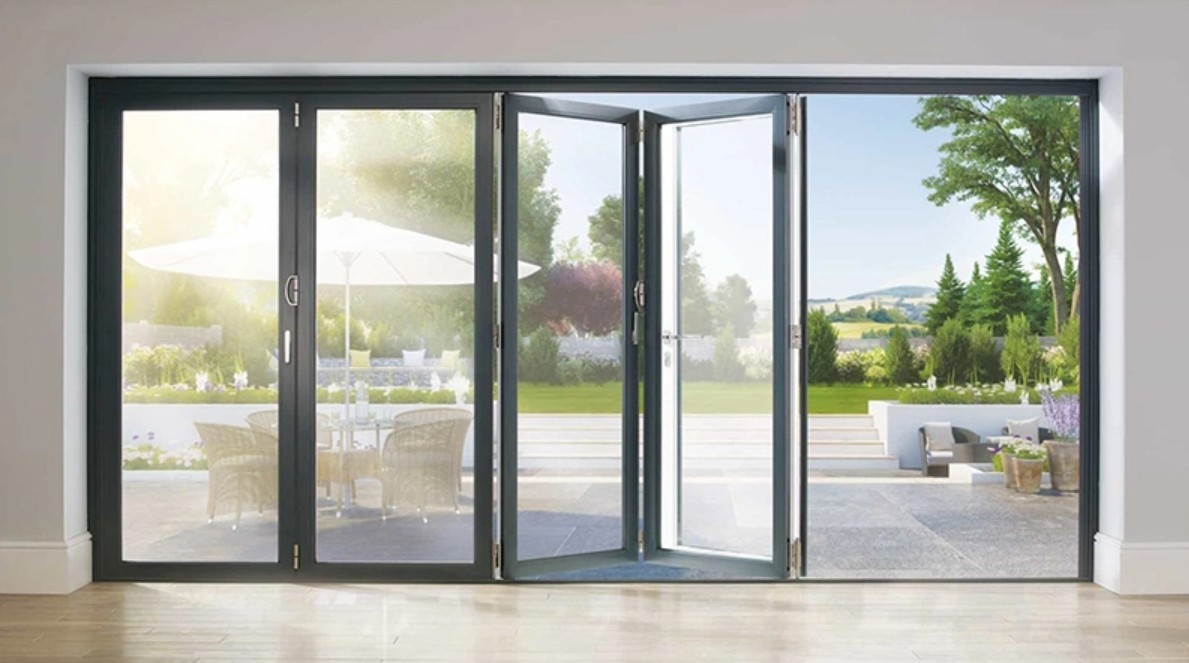 UPVC Bi-Fold Doors With Double Glazed Folding UPVC Doors