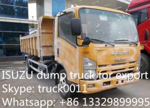 Buy cheap ISUZU LHD 4*2 double rows 3ton-5tons mini dump truck for sale, hot sale best price JAPAN brand ISUZU Brand dump tipepr t product