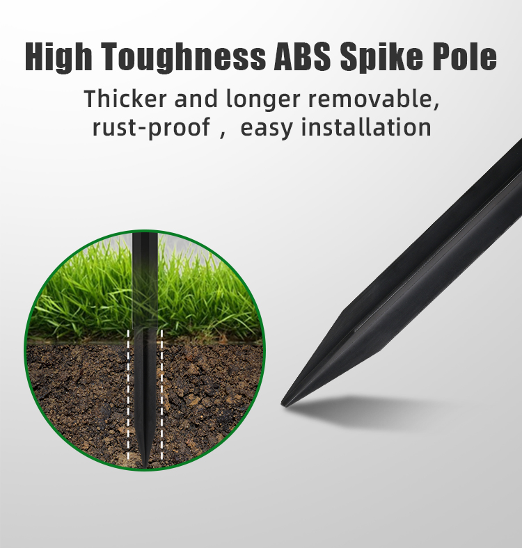 IPX4 Solar Pathway Lights Outdoor 2800K-3200K Solar Powered Bollards