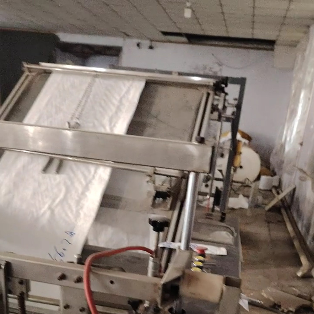 Woven Bags Electric Hot Automatic Cutting And Sewing Machine Second Hand