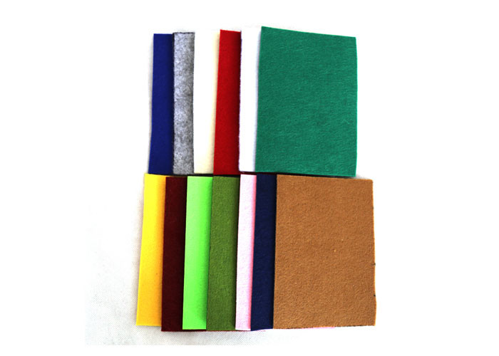 Eco Friendly Needle Punched PET Felt Sheets 1000gsm Needle Punched